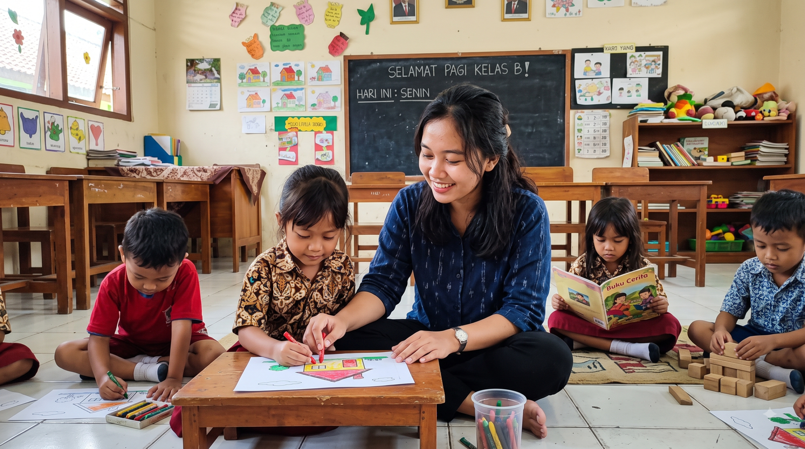 Berapa Gaji Guru PAUD di Indonesia? Rincian Negeri, Swasta, Yayasan, dan Desa